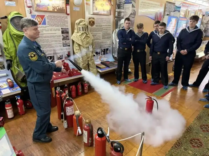 В Архангельске работает пожарно-техническая выставка Главного управления МЧС России по Архангельской области
